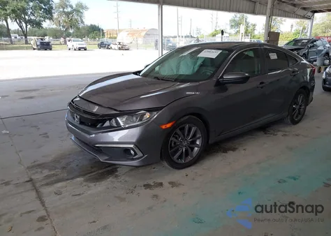 2020 Honda Civic Ex-L z USA, uszkodzony, nr VIN 19XFC1F76LE010149